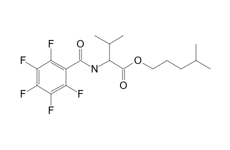 L-Valine, N-pentafluorobenzoyl-, isohexyl ester