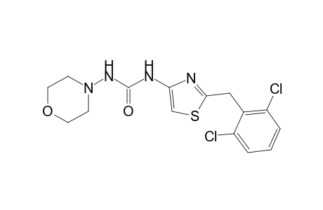 1-[2-(2,6-dichlorobenzyl)-4-thiazolyl]-3-morpholinourea