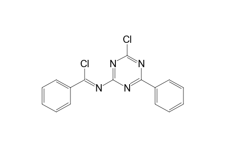N-(4-chloro-6-phenyl-1,3,5-triazin-2-yl)benzimidoyl chloride