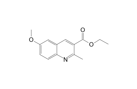 Ethyl 6-methoxy-2-methyl-3-quinolinecarboxylate