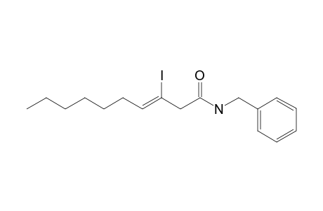 N-benzyl-3-iodo-3-decenamide