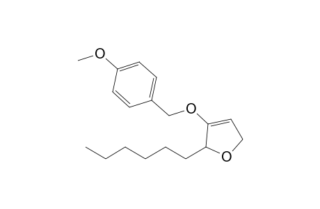 2-Hexyl-3-p-anisyloxy-2,5-dihydrofuran