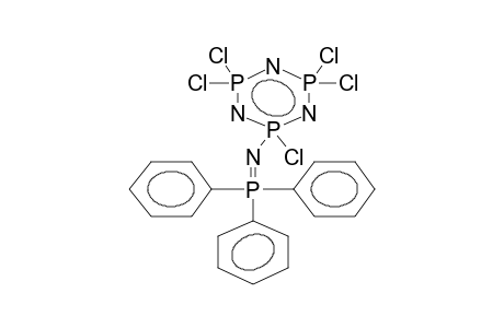 2,2,4,4,6-pentachloro-6-[(triphenylphosphoranylidene)amino]1,3,5,2,4,6-triazatriphosphorine