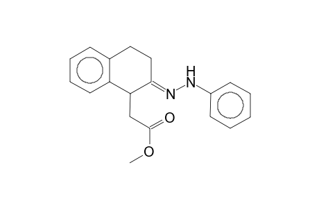 1,2,3,4-Tetrahydronaphthalene-2-phenylhydrazone-1-acetic acid, methyl ester