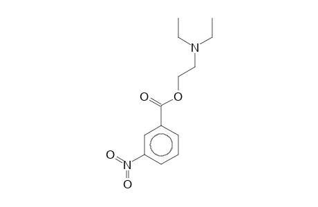 3-Nitrobenzoic acid, 2-diethylaminoethyl ester