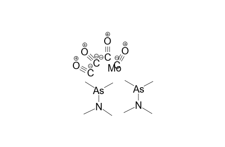 Molybdenum bis(N-dimethylarsanyl-N-methyl-methanamine)tetracarbonyl