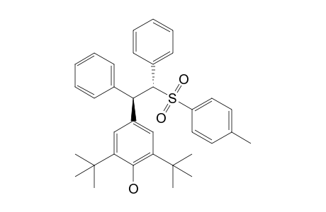 (1S,2S)/(!R,2R)-2,6-di-tert-butyl-4-[1,2-diphenyl-2-(toluene-4-sulfonyl)ethyl]phenol