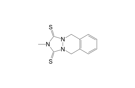 2-Methyl-5,10-dihydro-[1,2,4]triazolo[1,2-b]phthalazine-1,3-dithione