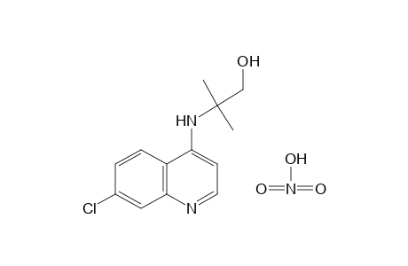 2-[(7-chloro-4-quinolyl)amino]-2-methyl-1-propanol, nitrate