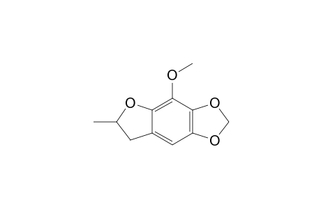 2,3-DIHYDRO-7-METHOXY-2-METHYL-5,6-METHYLENEDIOXYBENZOFURAN