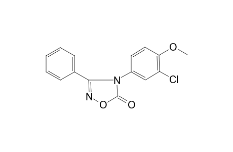 4-(3-Chloro-4-methoxyphenyl)-3-phenyl-1,2,4-oxadiazol-5(4H)-one