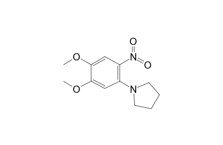 4-Pyrrolidino-5-nitro veratrole