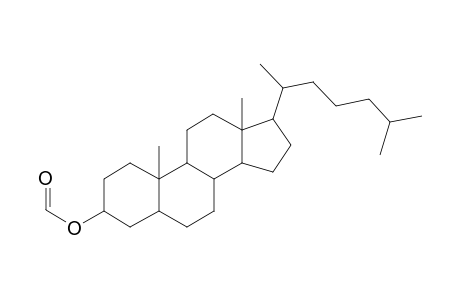 5-.beta.-Cholestan-3.alpha.-ol, formate