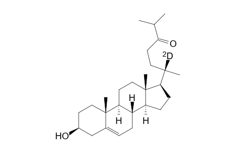 (20S)-3.beta.-Hydroxycholest-5-en-24-one-20-D