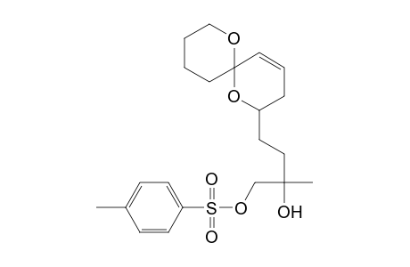 4-(1,7-Dioxa-spiro<5.5>undec-4-en-2-yl)-2-hydroxy-2-methyl-butyl toluene-P-sulfonate