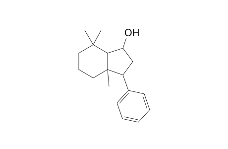 3a,7,7-Trimethyl-3-phenyloctahydroinden-1-ol