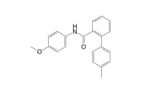 N-(4-methoxyphenyl)-4'-methyl-[1,1'-biphenyl]-2-carboxamide