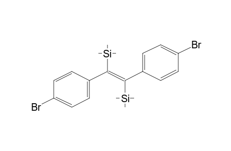 Ethene, 1,2-bis(4-bromophenyl)-1,2-bis(trimethylsilyl)-