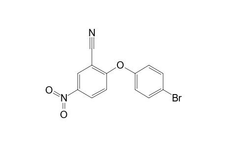 2-(4-Bromophenoxy)-5-nitrobenzonitrile