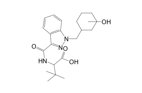 MDMB-CHMINACA-M (HOOC-HO-) isomer 1 MS2