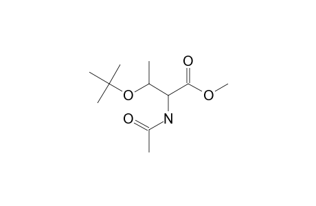 o-Tert.-butyl-L-threonine, N-acetyl-, methyl ester