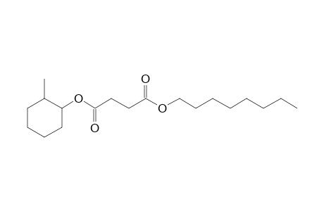 Succinic acid, 2-methylcyclohexyl octyl ester