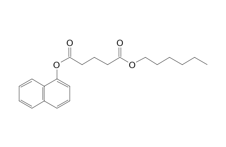 Glutaric acid, hexyl 1-naphthyl ester