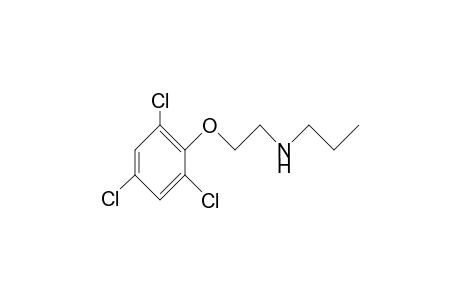 1-Propanamine, N-[2-(2,4,6-trichlorophenoxy)ethyl]-; N-[2-(2,4,6-trichlorophenoxy)ethyl]propylamine