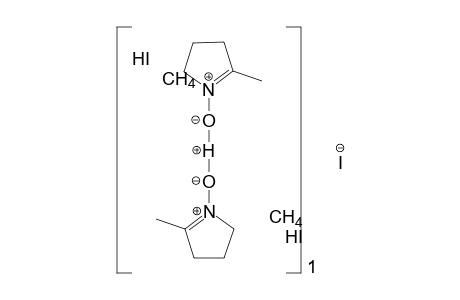 1,1'-Bis[5-iodomethyl-2-methyl-3,4-dihydro-5H-pyrrol-1-yloxy]hydro iodide salt