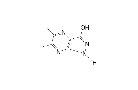 5,6-dimethyl-1H-pyrazolo[3,4-b]pyrazin-3-ol