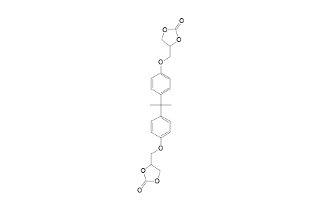 3,3'-[isopropylidenebis(p-phenyleneoxy)di-1,2-propanediol, bis(cyclic carbonate)