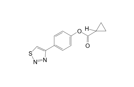 p-(1,2,3-thiadiazol-4-yl)phenol, cyclopropanecarboxylate