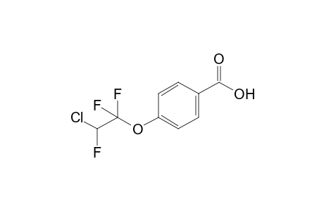 p-(2-chloro-1,1,2-trifluoroethoxy)benzoic acid