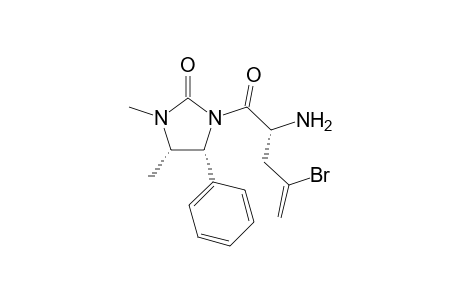 (2S,4'S,5'R)-2-Amino-4-bromo-1-(3',4'-dimethyl-2'-oxo-5'-phenyl-1'-imidazolyldinyl)-4-penten-1-one