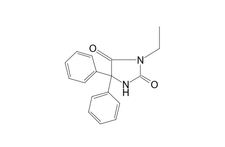 5,5-diphenyl-3-ethylhydantoin