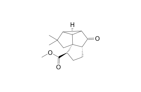 Methyl (1RS,2SR,4SR,7SR,8SR,11SR)-10,10-Dimethyl-3-oxotetracyclo[6.3.0.0(2,11).0(4,8)]octane-7-carboxylate