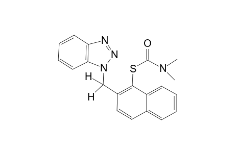 2-{[(1H-Benzotriazol-1'-yl)methyl]naphth-1-yl] N,N-dimethyl}-S-thiocarbamate