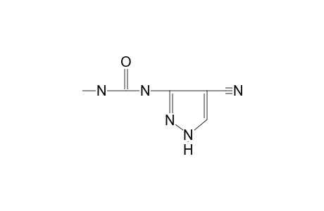 1-(4-cyanopyrazol-3-yl)-3-methylurea