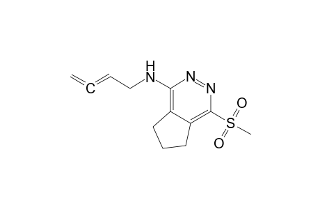 6-[(2,3-butadienyl)amino]-4,5-cyclopenteno-3-(methylsulfonyl)-1,2-diazine