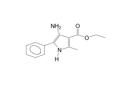 ethyl 4-amino-2-methyl-5-phenyl-1H-pyrrole-3-carboxylate