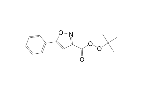 3-Isoxazolecarboperoxoic acid, 5-phenyl-, 1,1-dimethylethyl ester