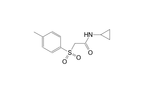 N-cyclopropyl-2-[(4-methylphenyl)sulfonyl]acetamide