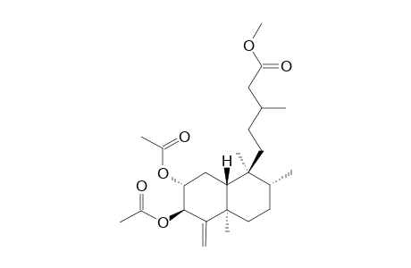 METHYL-2-ALPHA,3-BETA-DIACETOXY-4(18)-NEO-CLERODEN-15-OATE