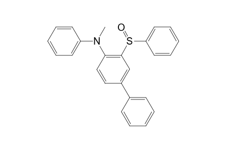 N-Methyl-N-phenyl-3-(phenylsulfinyl)-[1,1'-biphenyl]-4-amine