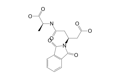 (3S)-3-phthalimidoglutaryl-(S)-alanine