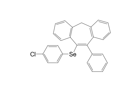 (4-Chlorophenyl)(11-phenyl-5H-dibenzo[a,d][7]annulen-10-yl)selane