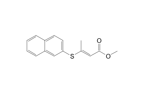 3-(Naphth-2-ylsulfanyl)but-2-enoic acid methyl ester