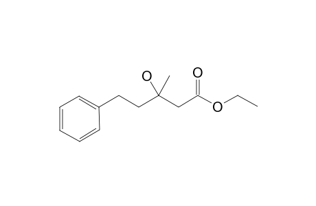 Ethyl 3-hydroxy-3-methyl-5-phenyl-pentenoate