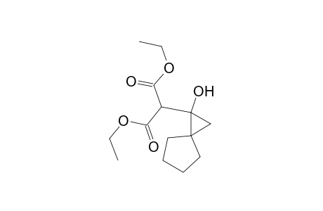 2-(2-hydroxy-2-spiro[2.4]heptanyl)propanedioic acid diethyl ester
