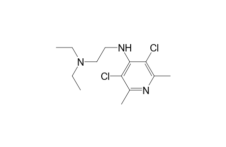 2,6-Lutidine 3,5-dichloro-4-[[2-[diethylamino]ethyl]amino]-